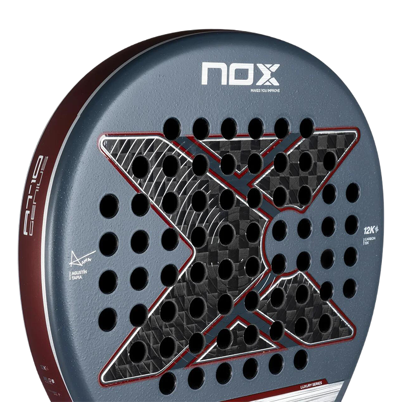 NOX Padel Racket AT10 Genius 12K 2025 Agustín Tapia