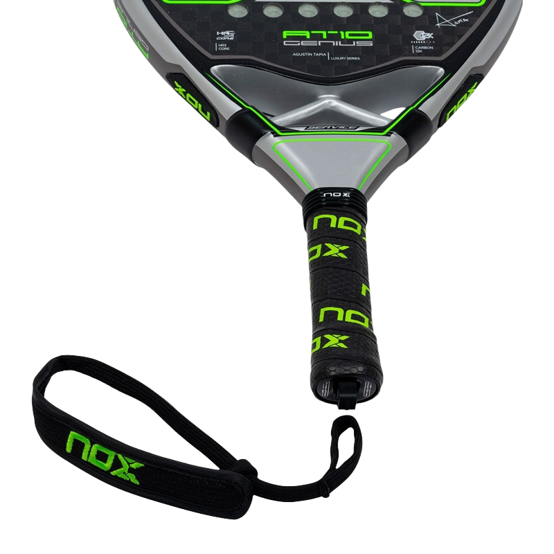 Nox Padel Schläger Set AT10 Genius 12K Limited Edition Agustín Tapia + Padel-Taschen PadelPROShop + PadelPROShop Padelbälle Fast (PadelPROShop Exklusiv)