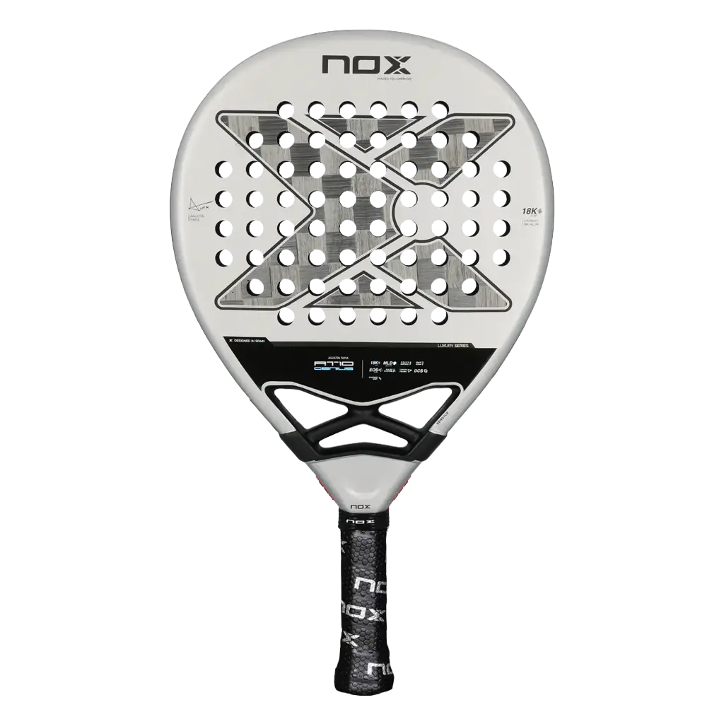 NOX Padel Racket AT10 Genius 18K Agustín Tapia 2024