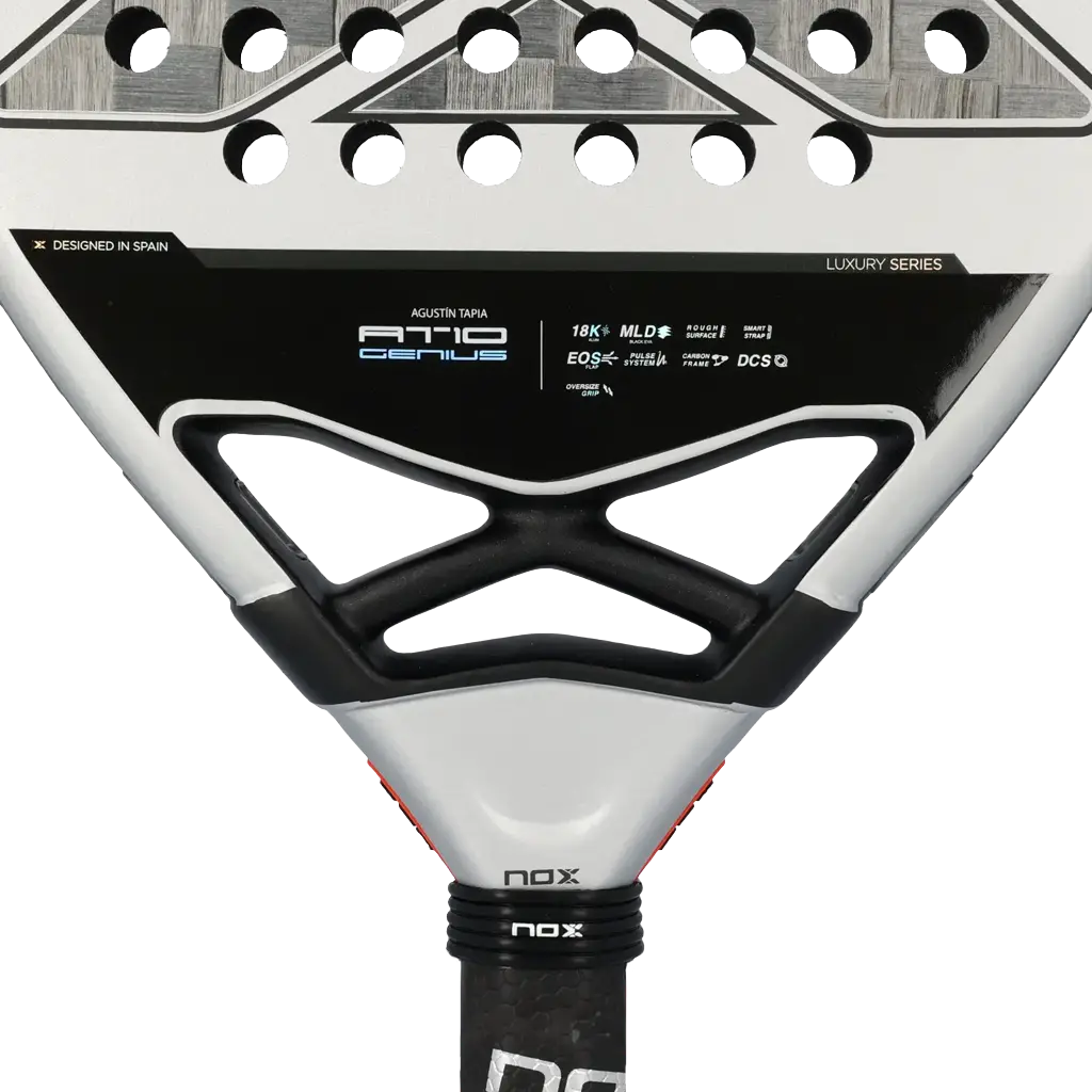 NOX Padel Racket AT10 Genius 18K Agustín Tapia 2024