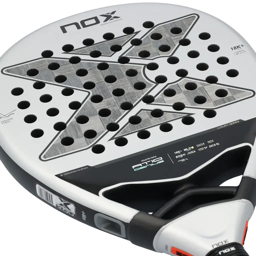 NOX Padel Racket AT10 Genius 18K Agustín Tapia 2024