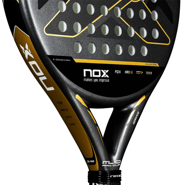 Pala Nox ML10 Pro Cup Coorp Negro/Oro (Exclusiva)