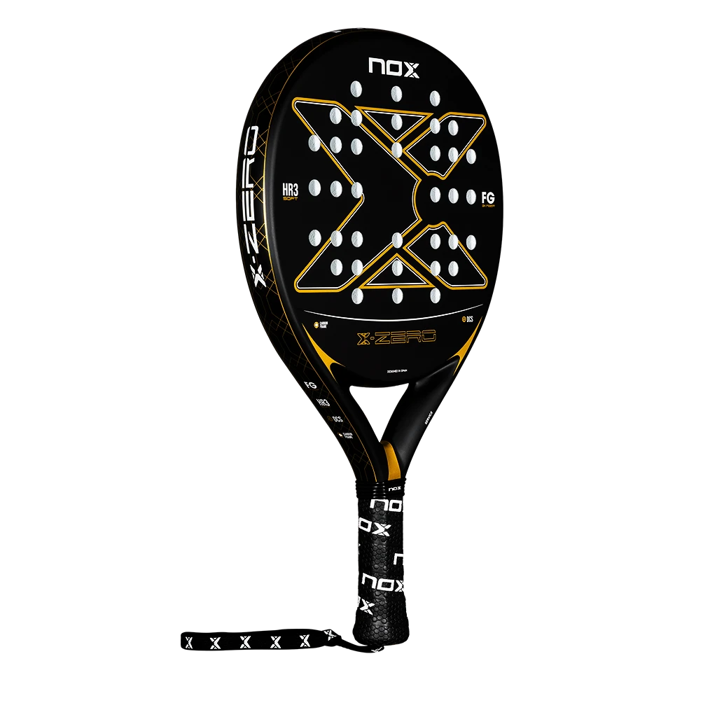 Pala de TEST Nox X-Zero Negro/Oro (Exclusiva PadelPROShop)