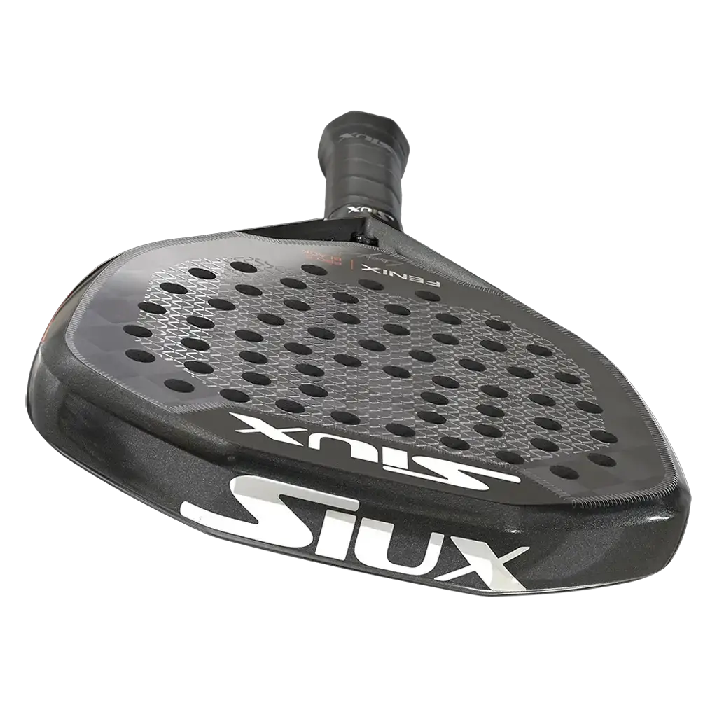 Raquete de Padel Siux Fenix Pro 5 Black 2025 Leo Augsburgo