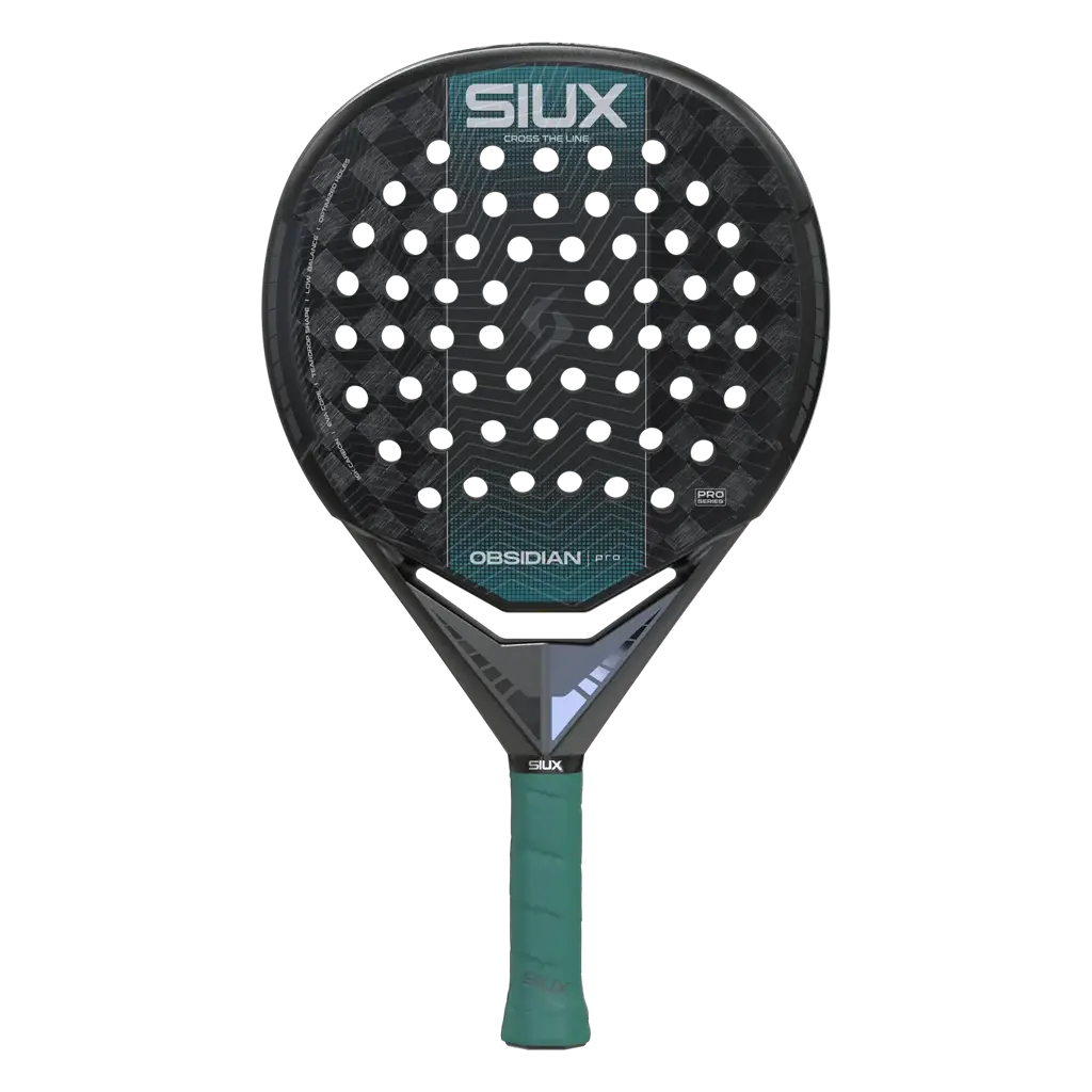 Siux Padel Racket Obsidian Pro Black 2027