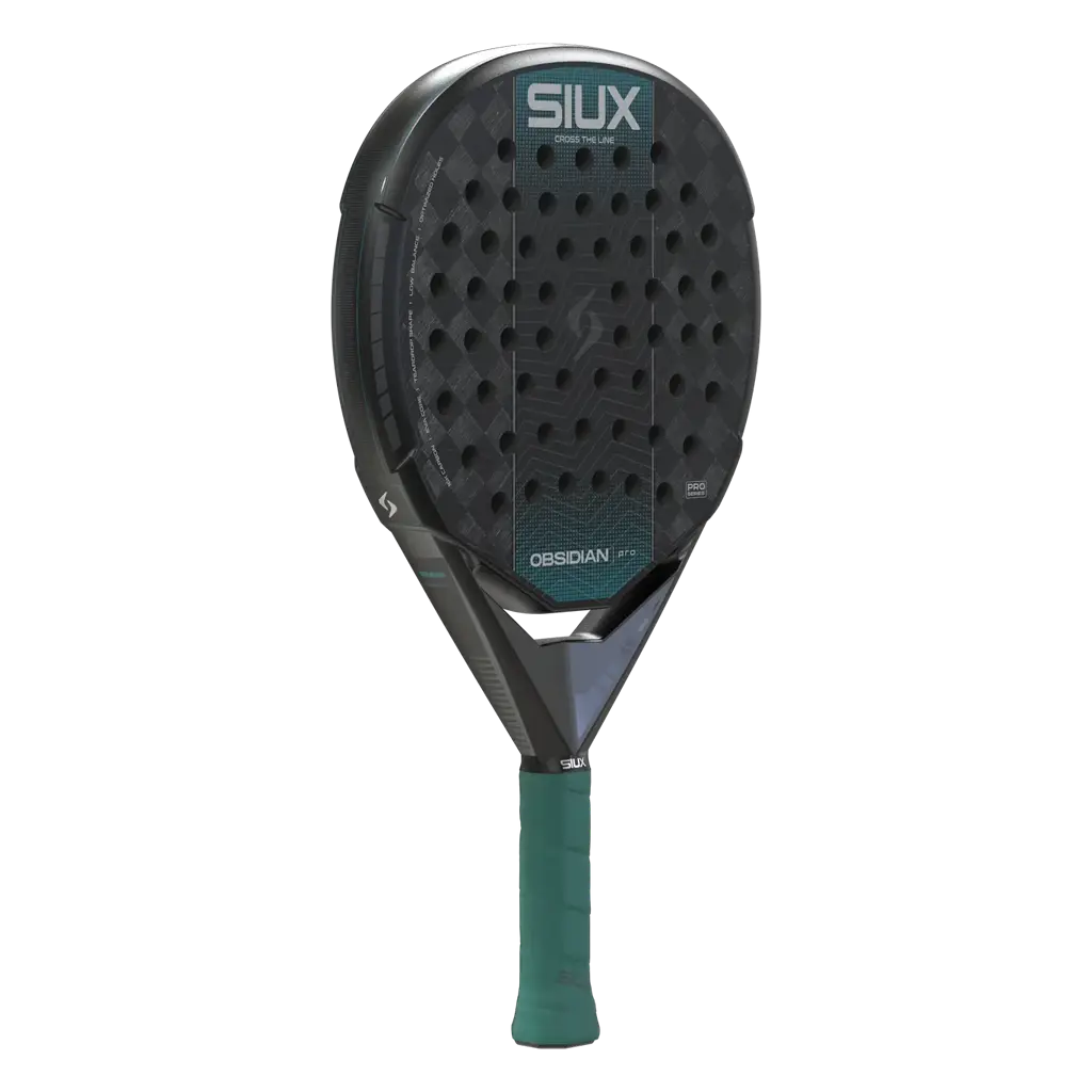 Siux Padel Racket Obsidian Pro Black 2027