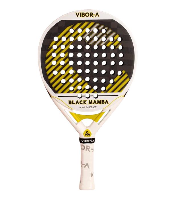 Vibor-A Padel Racket Black Mamba evo Pro White 2026