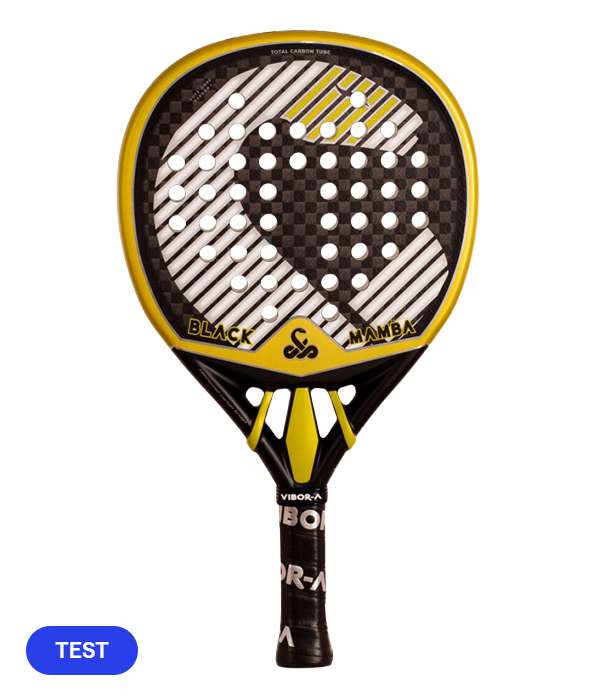 Vibor-A TEST Padel Racket Black Mamba Radical 2026