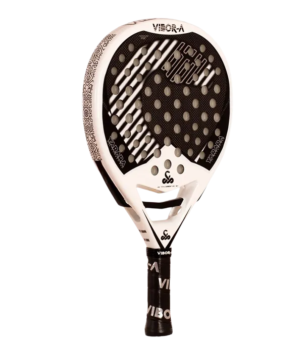 Vibor-A TEST Padel Racket Yarara Pro White 2026