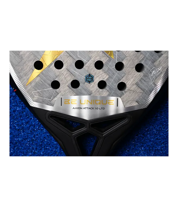 Pala Drop Shot Axion Attack 1.0 LTD 2025 Jon Sanz detalle