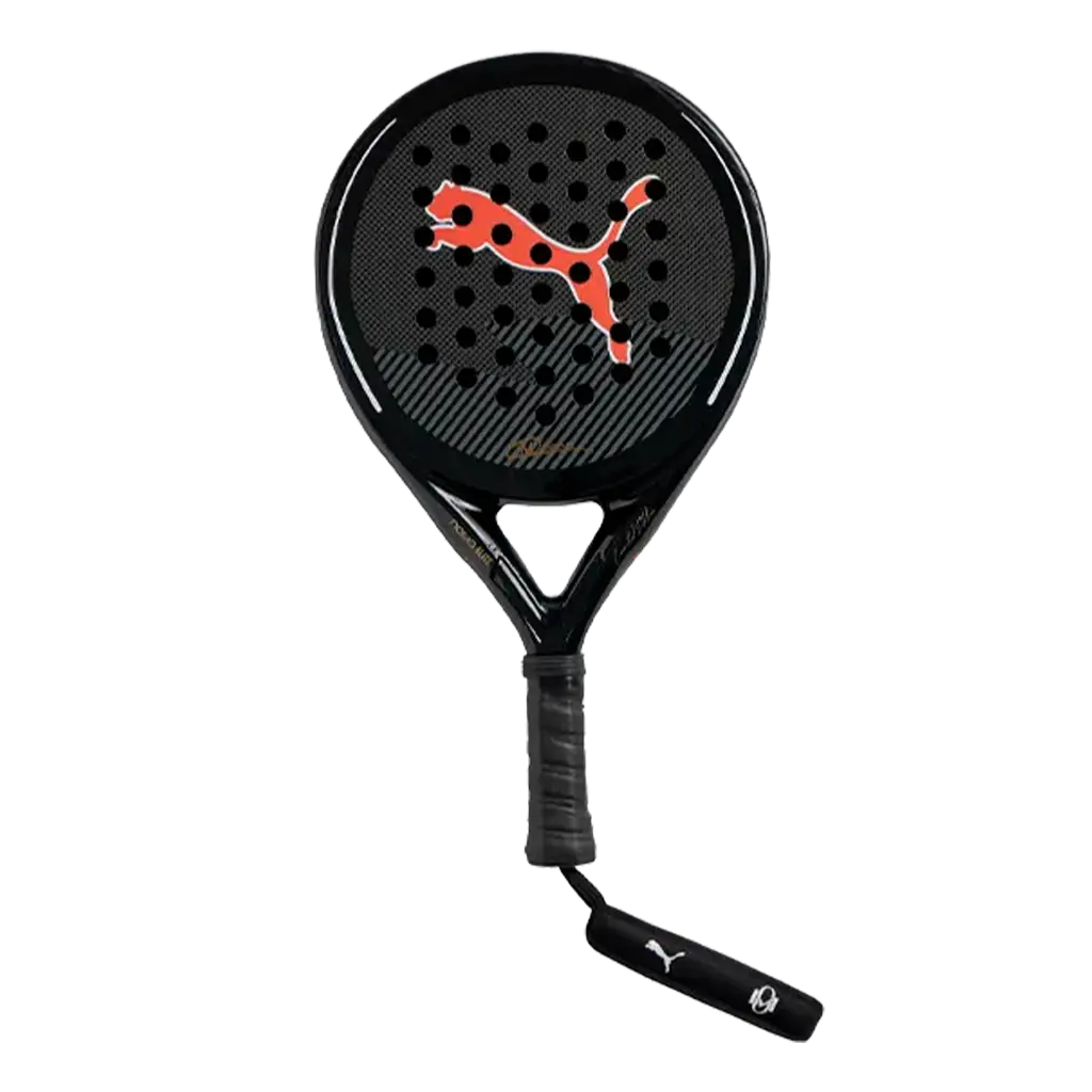 Pala Puma Nova Elite 2025 Momo Gonzalez Negro/Naranja