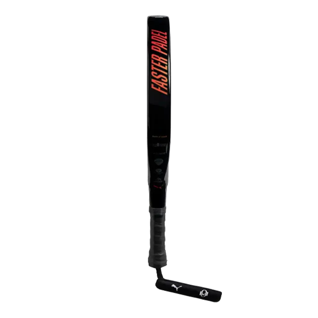 Pala Puma Nova Elite 2025 Momo Gonzalez Negro/Naranja