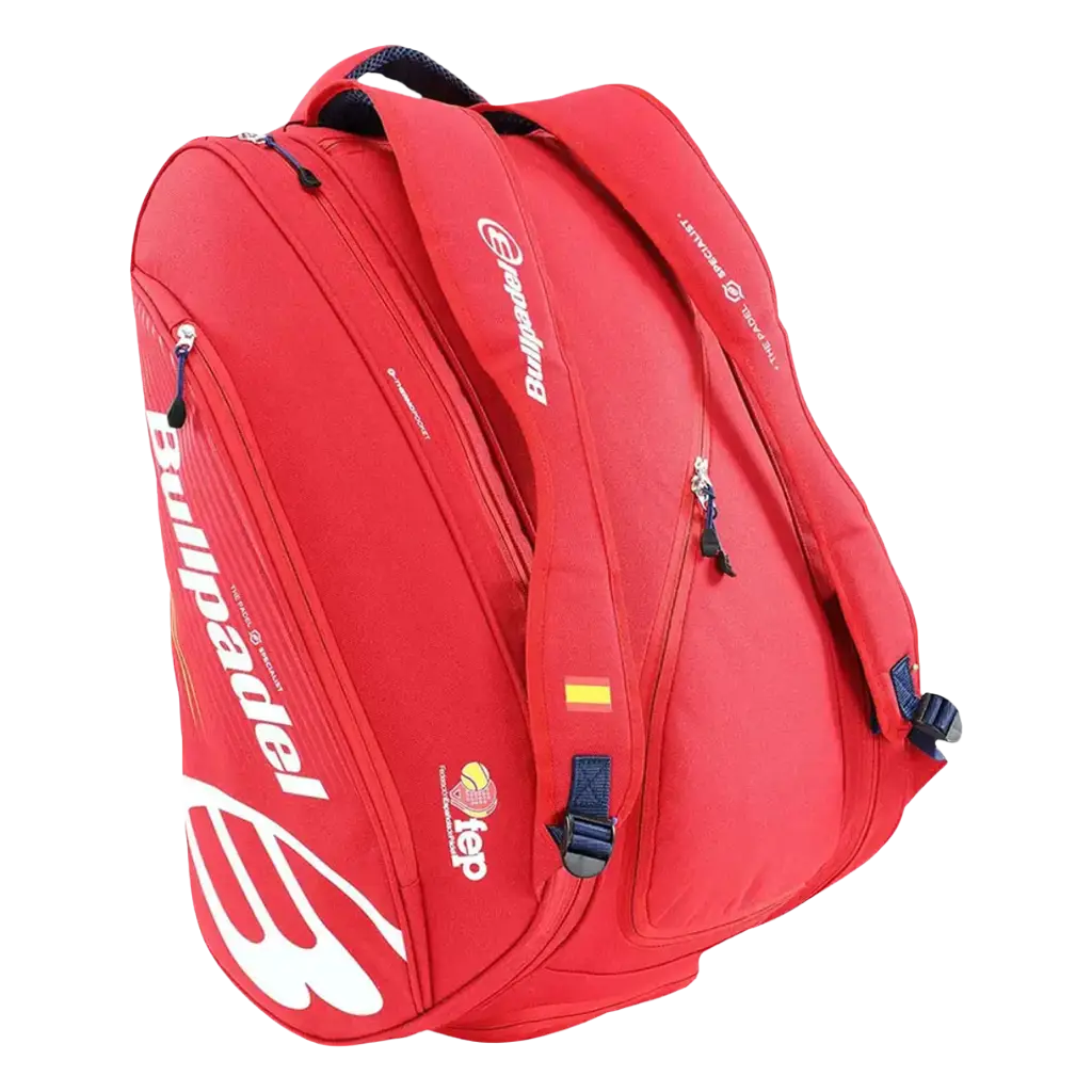 Paletero Bullpadel FEP Vermelho 2027 Federação Espanhola