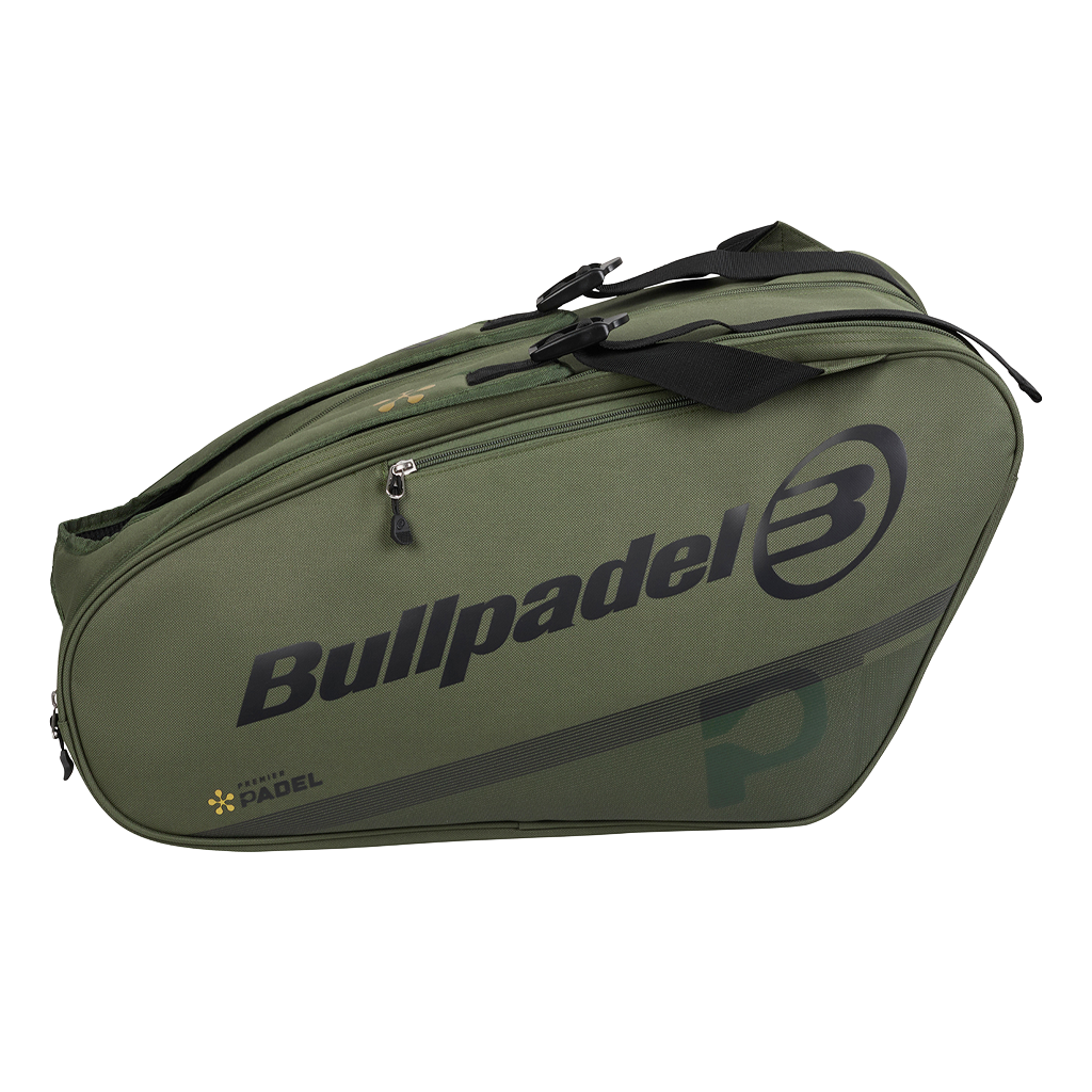 Sac de padel Bullpadel Tour Kaki 2026 Premier Padel