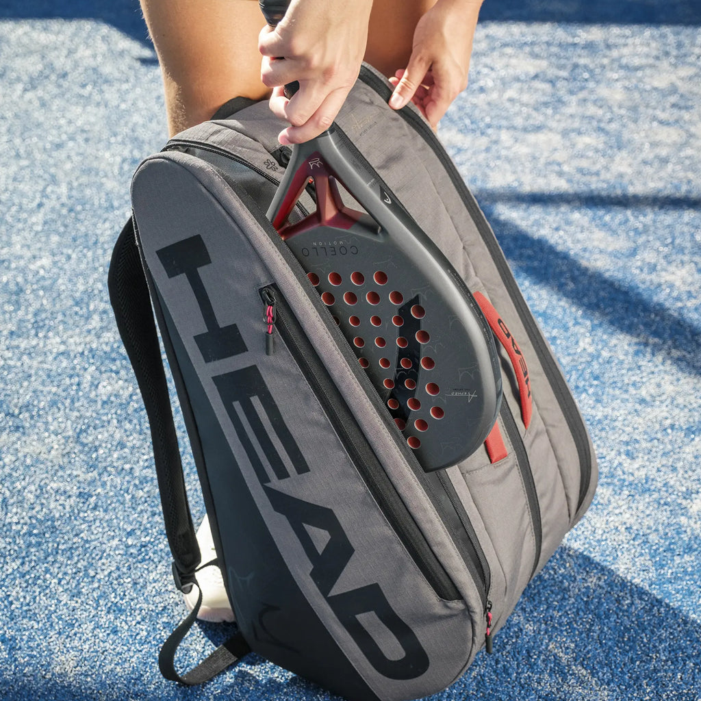 Padel-Taschen Head Coello Tour L Grau Dunkel 2026