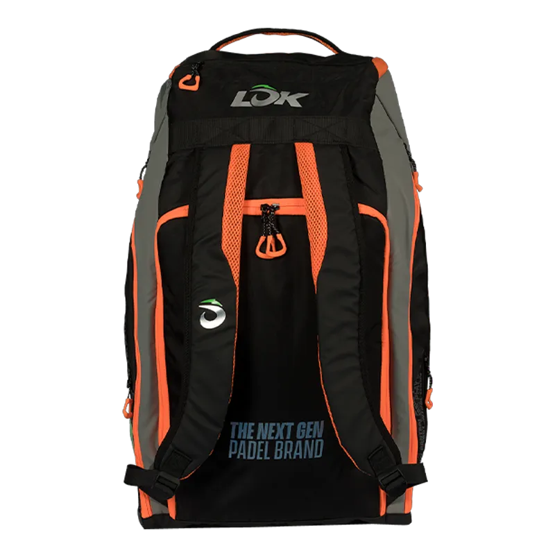 Bolsa padel Lok Maxx Gen 2 Black/Orange 2026