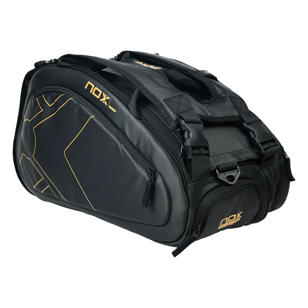 Paletero Nox AT10 Team Black Gold 2026 (Exclusivo PadelPROShop)