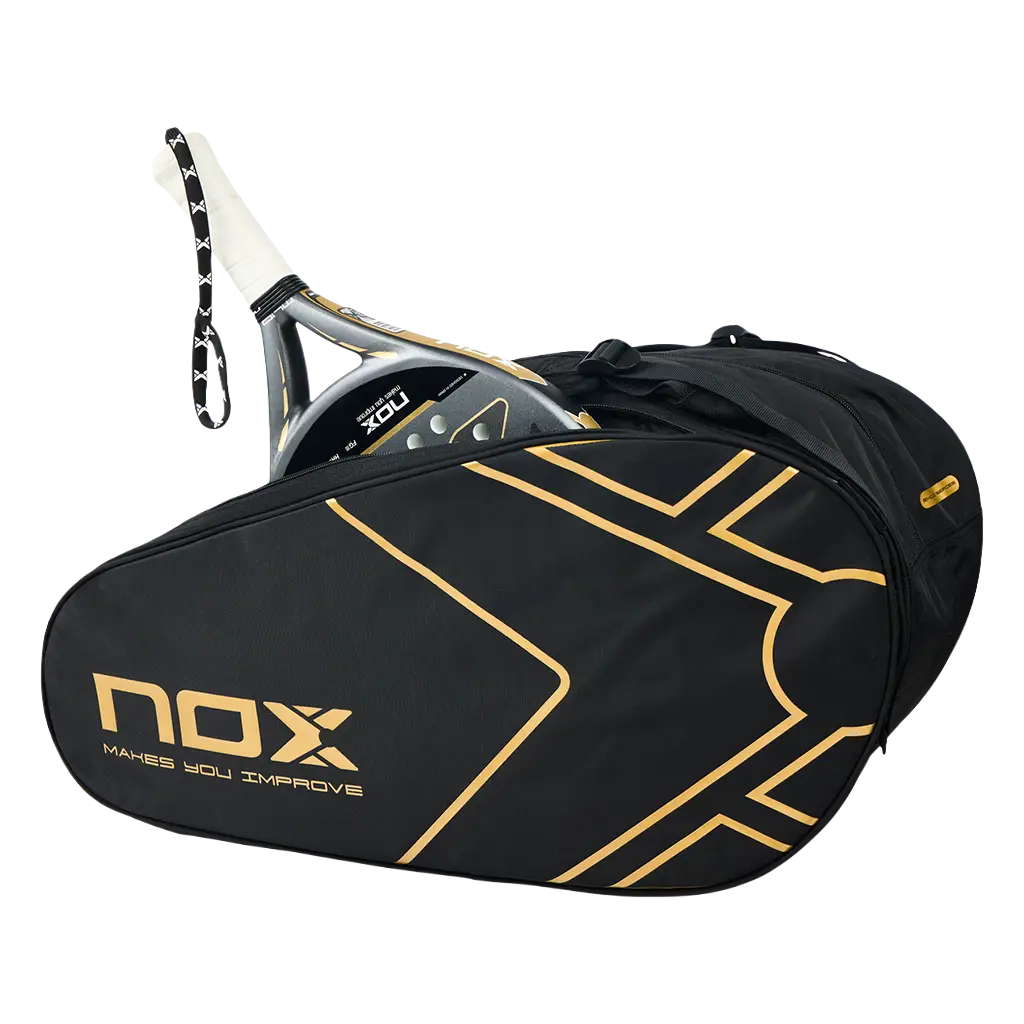 Borsa per Racchette Nox Street Black/Gold 2026 (esclusivo PadelPROShop)