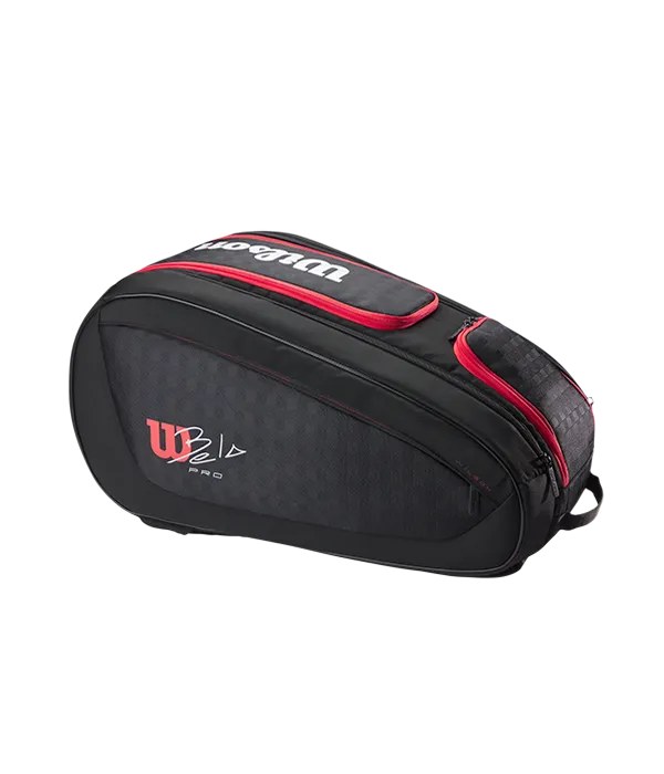 Padel bag Wilson Bela V3 Black/Red 2025