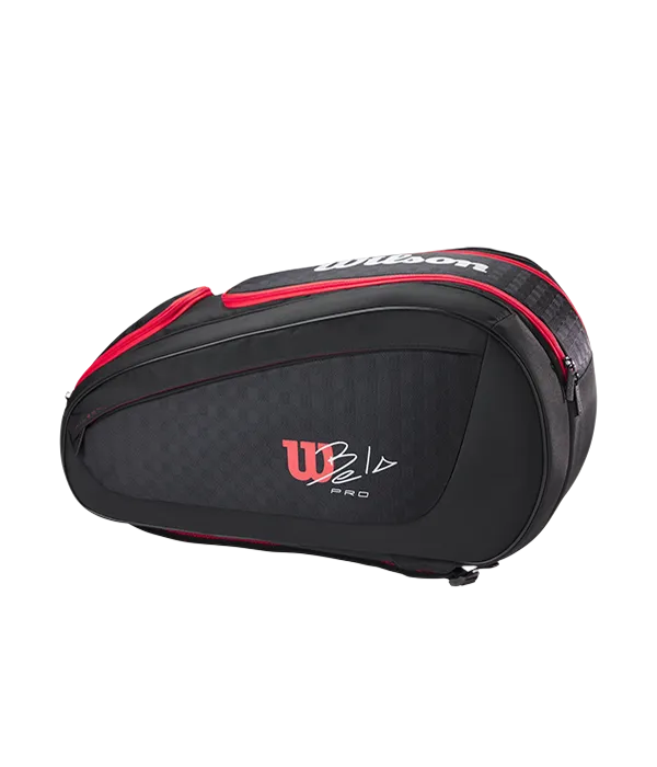 Padel bag Wilson Bela V3 Black/Red 2025