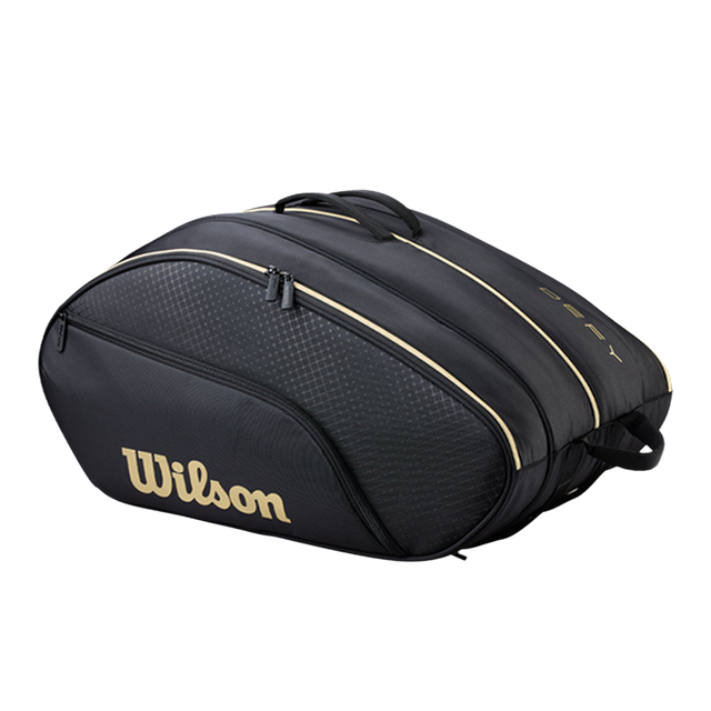 Sac de padel Wilson Defy V1 Noir/Or 2026