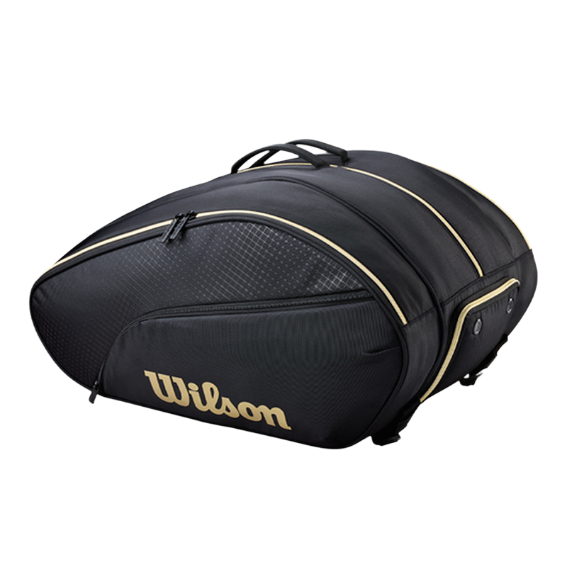 Sac de padel Wilson Defy V1 Noir/Or 2026