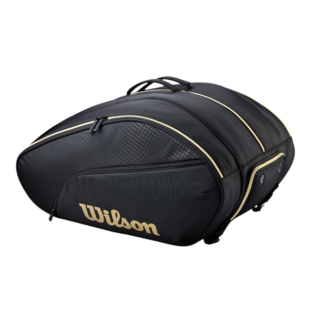 Sac de padel Wilson Defy V1 Noir/Or 2026