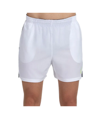 Pantalon Bullpadel Corto Legar Blanco 2025