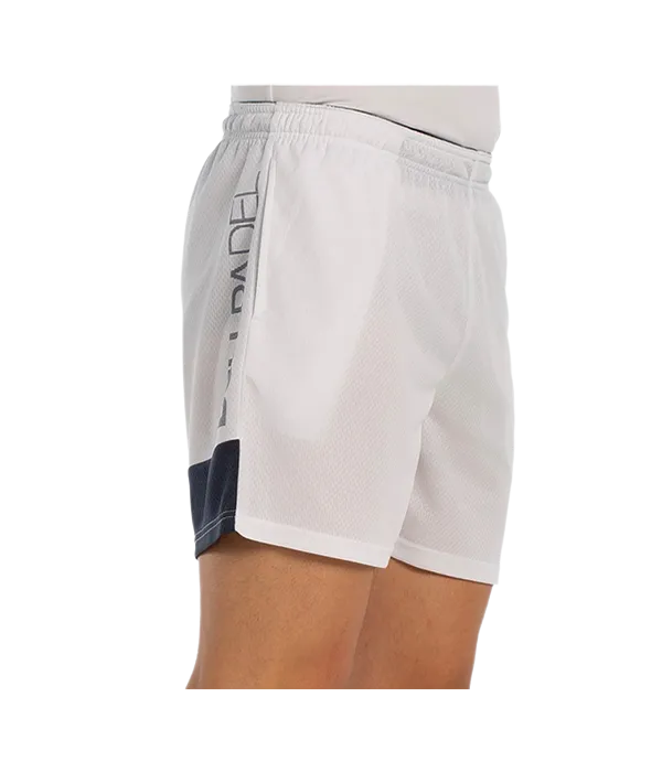 Pantalón Bullpadel Corto Laracha Blanco 2025