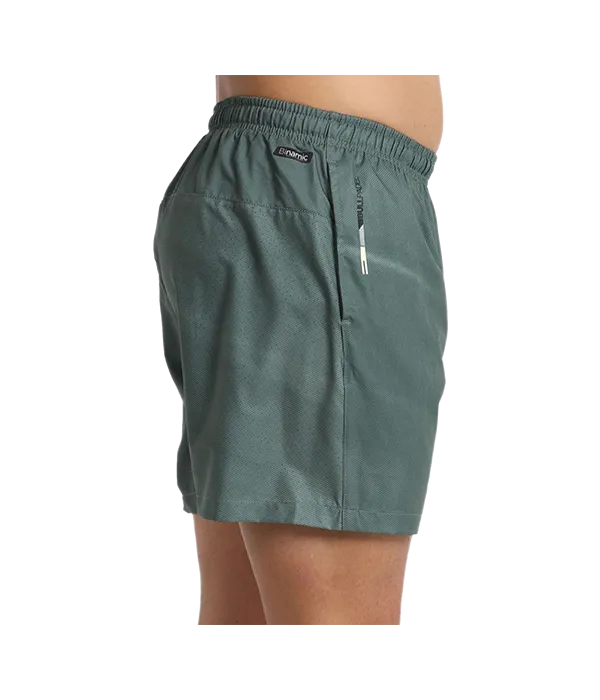 Pantalon Bullpadel Corto Legar Verde Oscuro 2025
