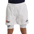 Pantalón Corto Bullpadel Fragosa 2027 FEP Blanco
