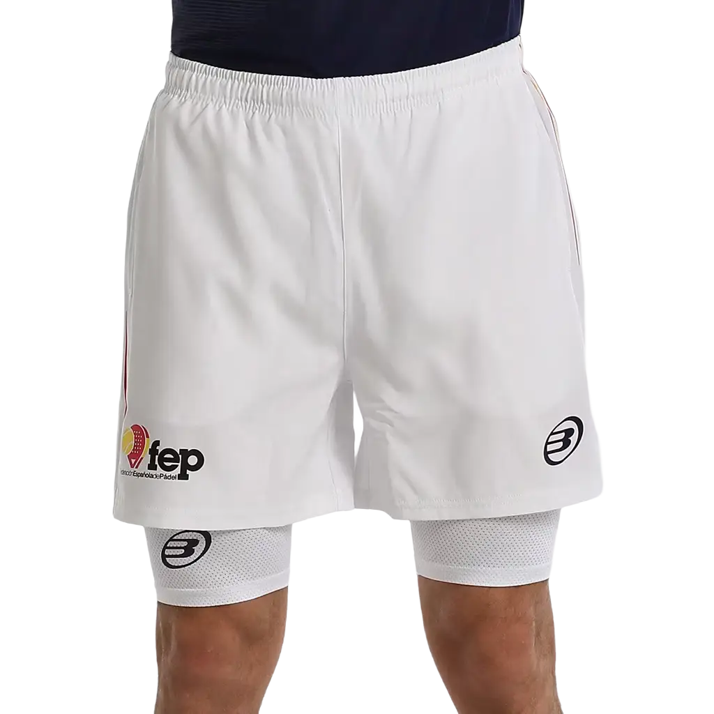 Calções Bullpadel Fragosa 2027 FEP Branco