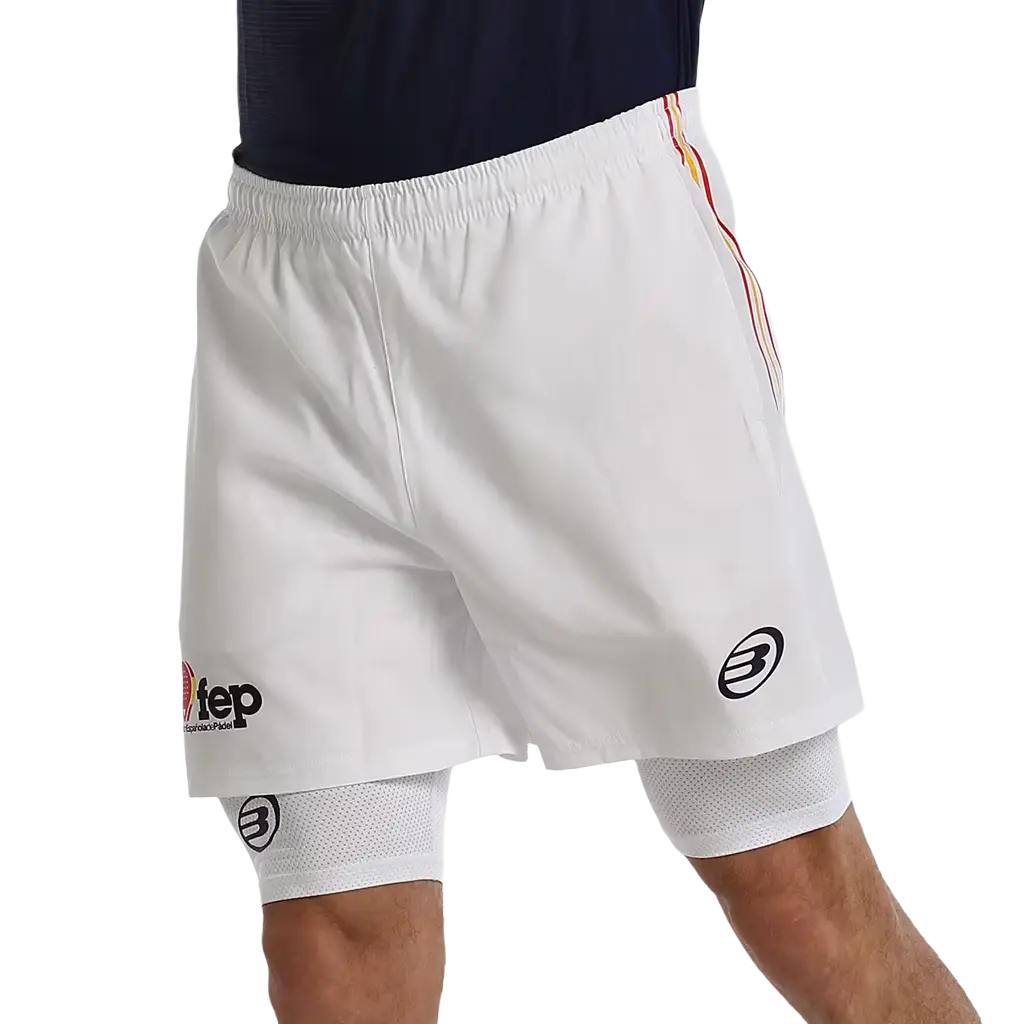 Calções Bullpadel Fragosa 2027 FEP Branco