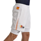 Pantalón Corto Bullpadel Fragosa 2027 FEP Blanco