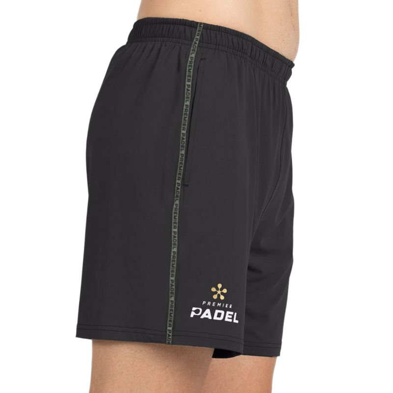 Short Pants Bullpadel Preux Premier Padel Black 2026