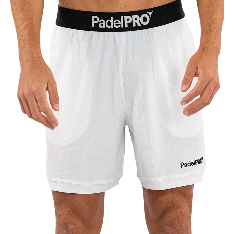 Pantaloncini Pro Elite PadelPRO Bianco