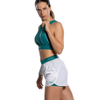 Hosen Nox Damen Pro Weiß/Efeugrün 2026