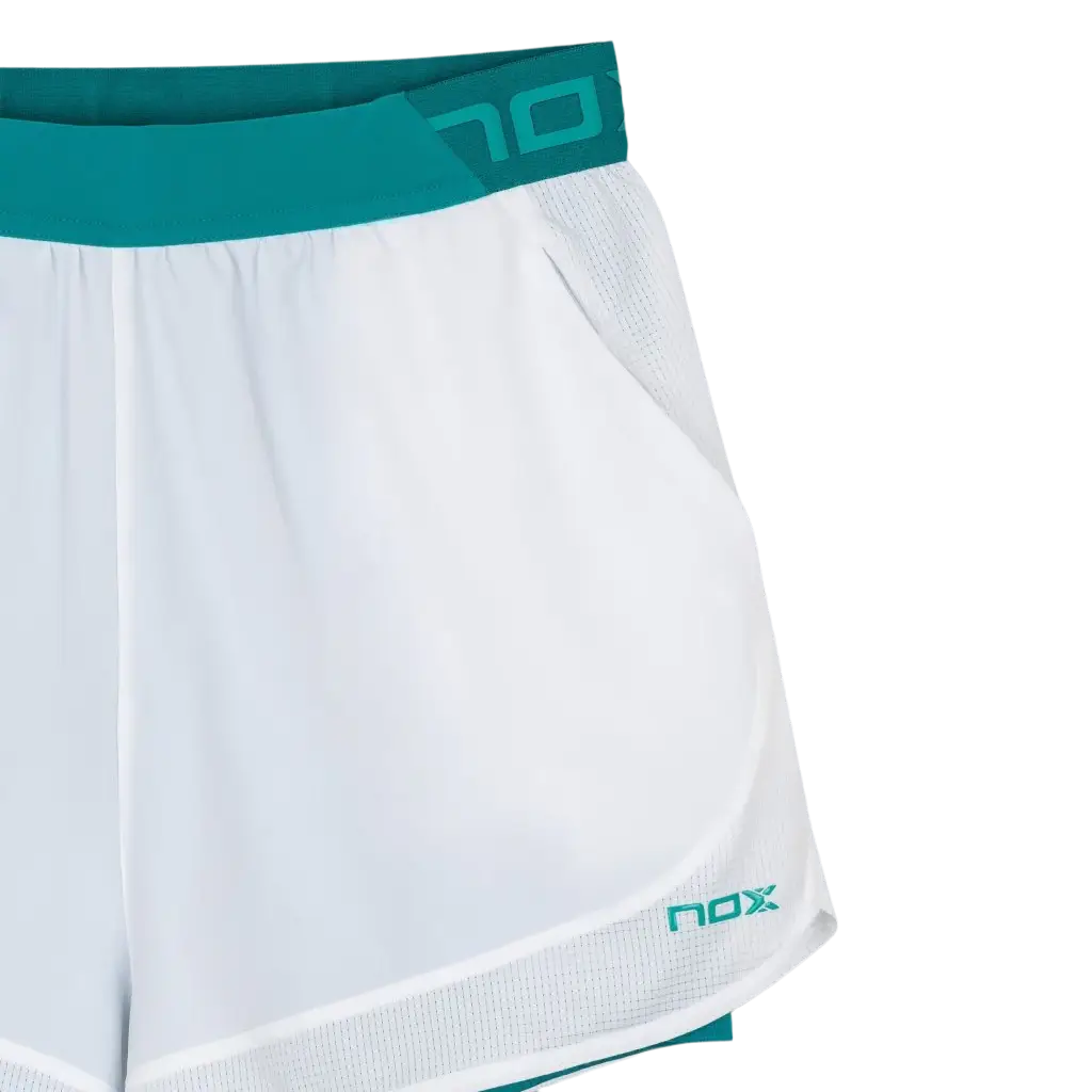 Hosen Nox Damen Pro Weiß/Efeugrün 2026