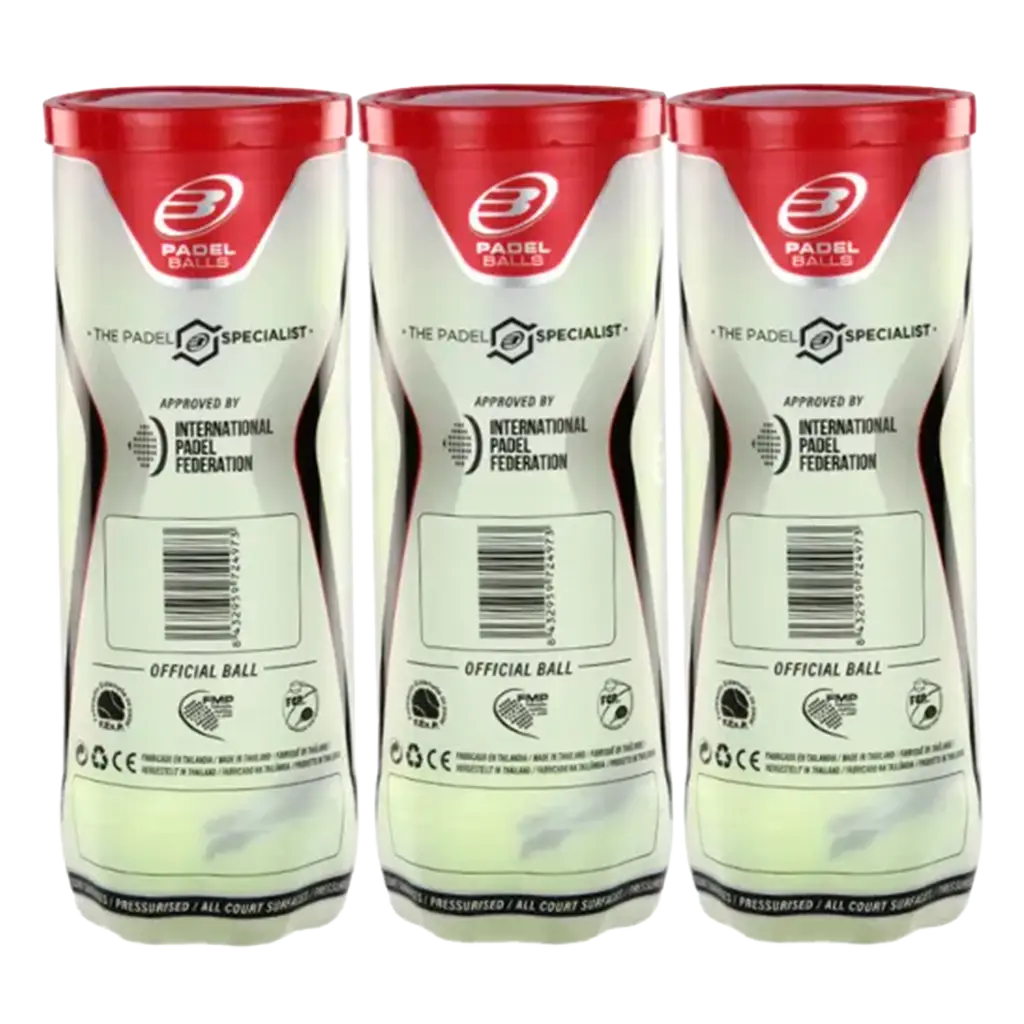 Pelotas Bullpadel Premium Pro (Pack x3)