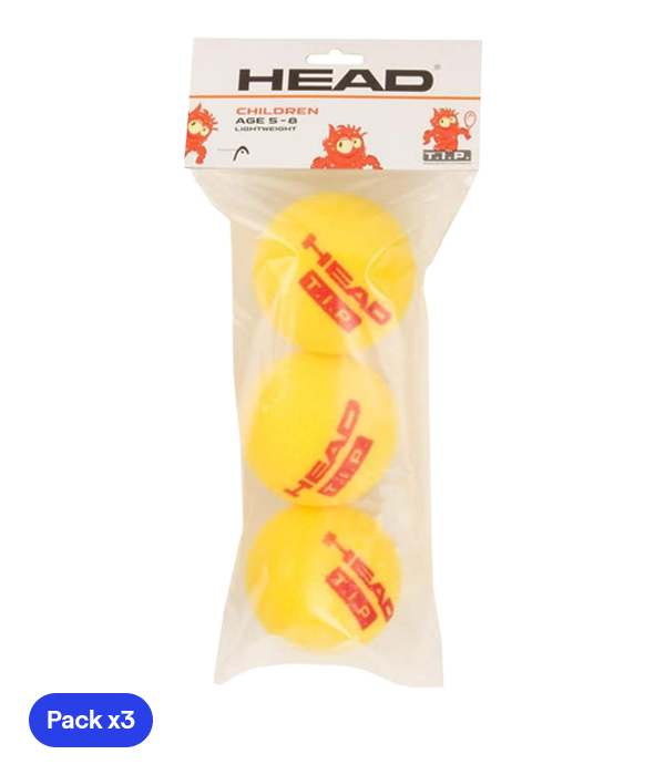 Balles de padel HEAD Soft Foam CONSEIL. Léger