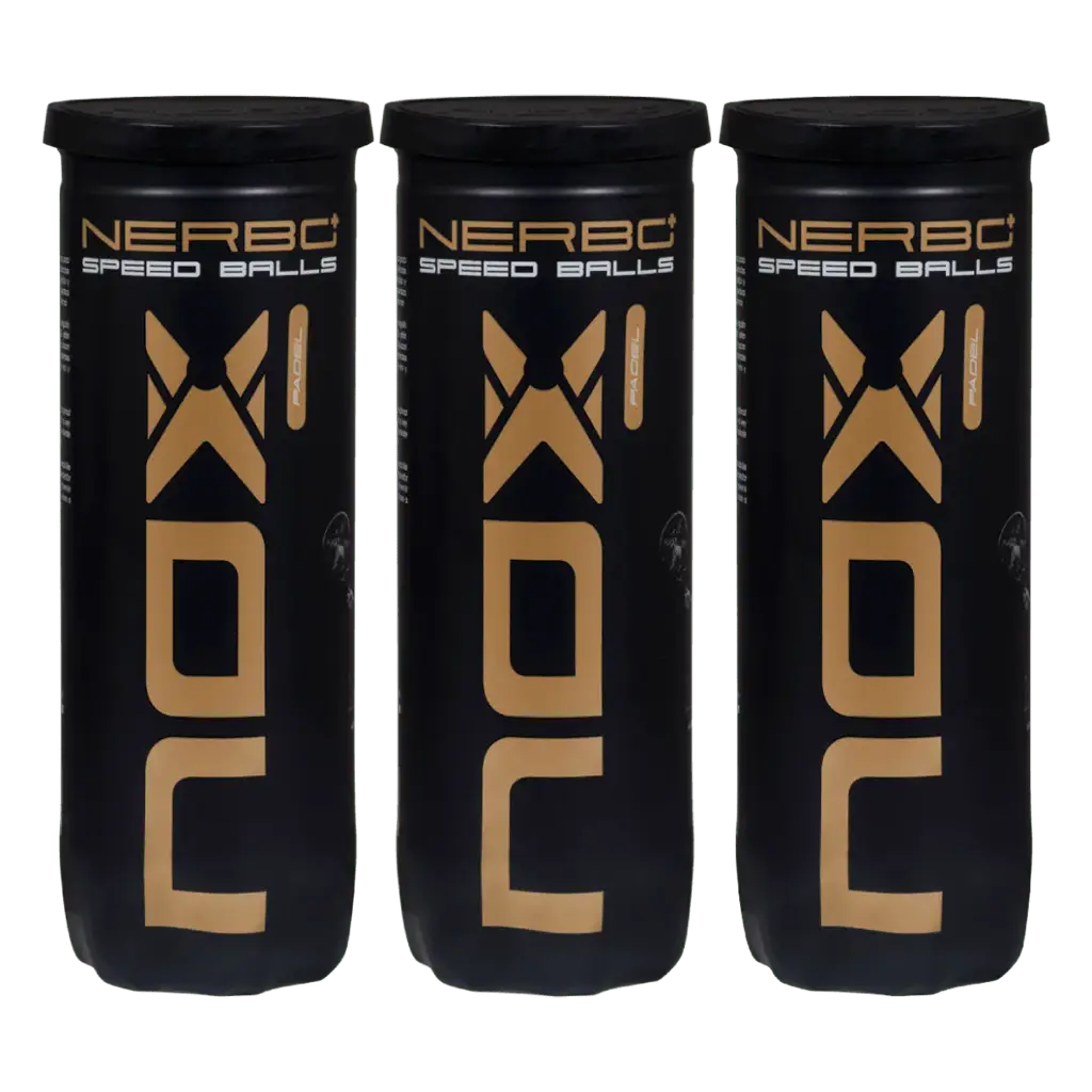 Padel Balls Nox NERBO+ Speed (Pack x3)