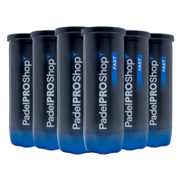 Bundle: PadelPROShop Padel Balls Fast (Pack x6)