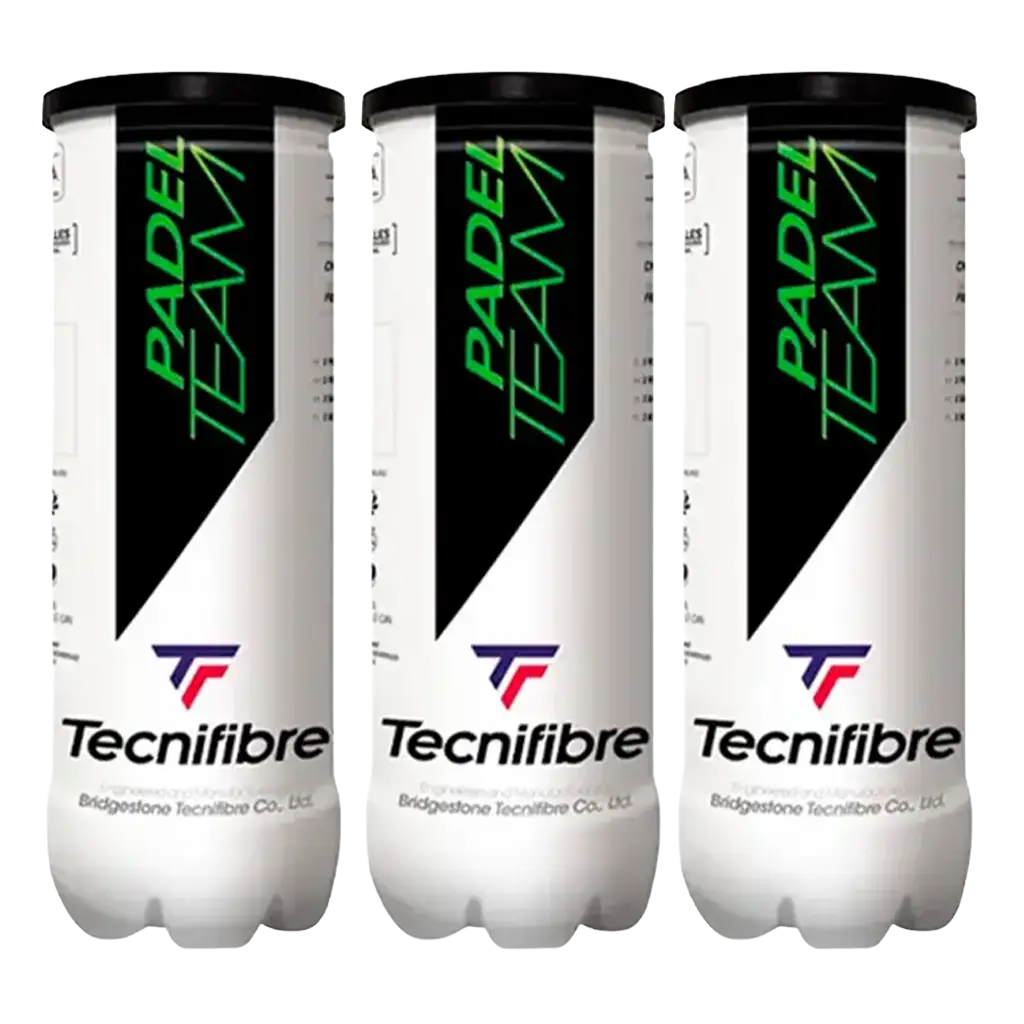 Pelotas Tecnifibre Padel Team (Pack x3)