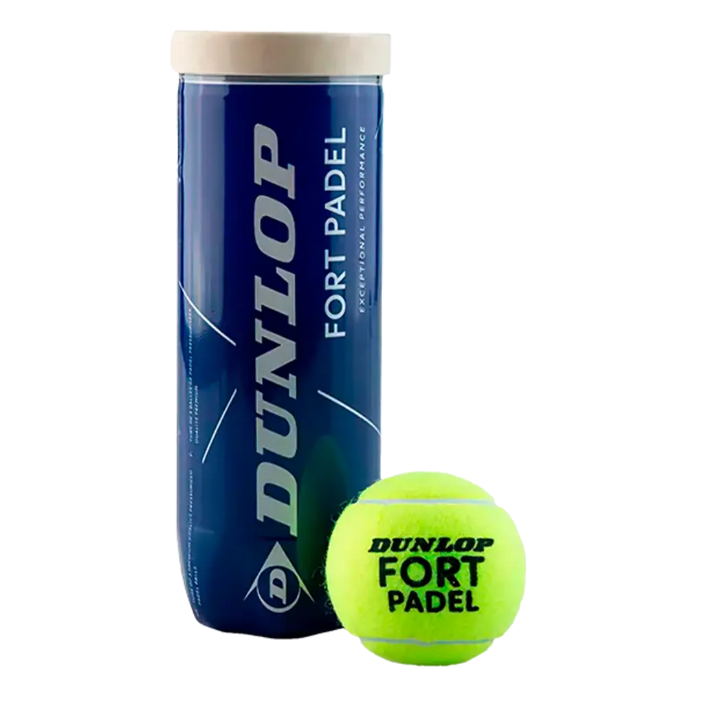 Pelotas Dunlop Fort Padel (Pack x3)