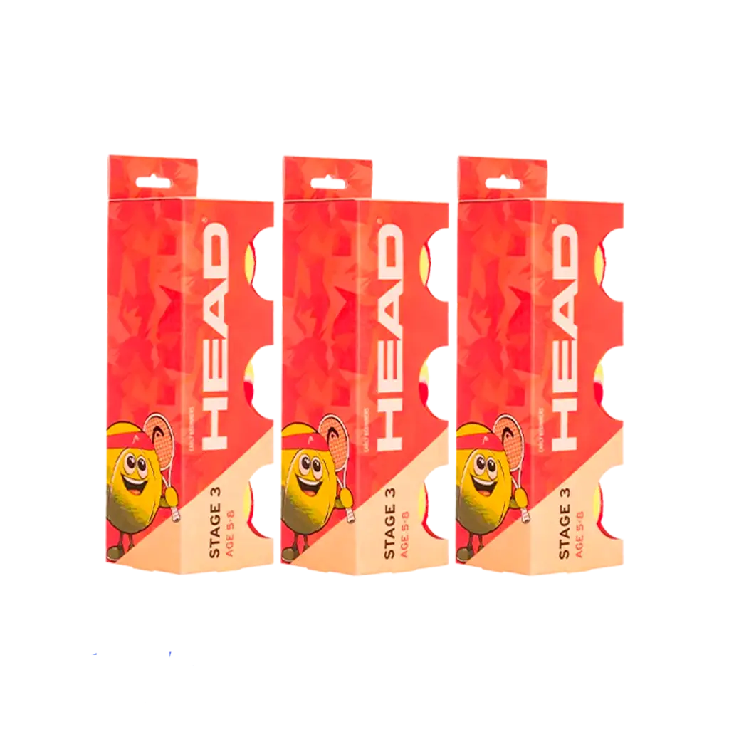 Pelotas Head Stage 3 (5/8 años) (Pack x3)