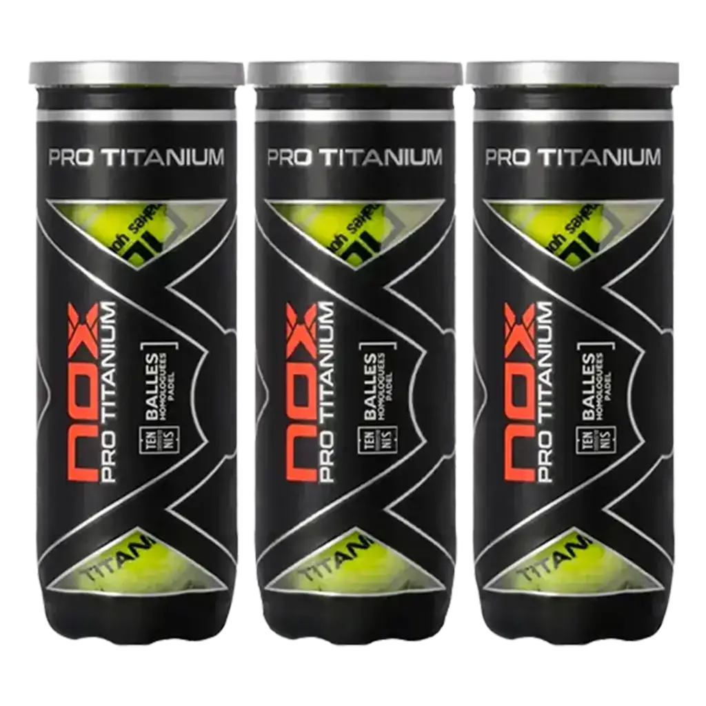 Pelotas Nox Pro Titanium (Pack x3)

