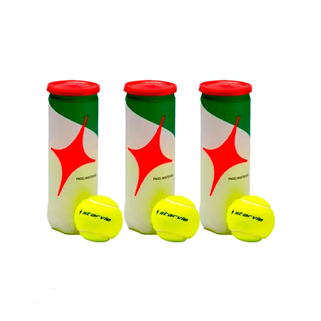 Pelotas Starvie Padel Master (Pack x3)