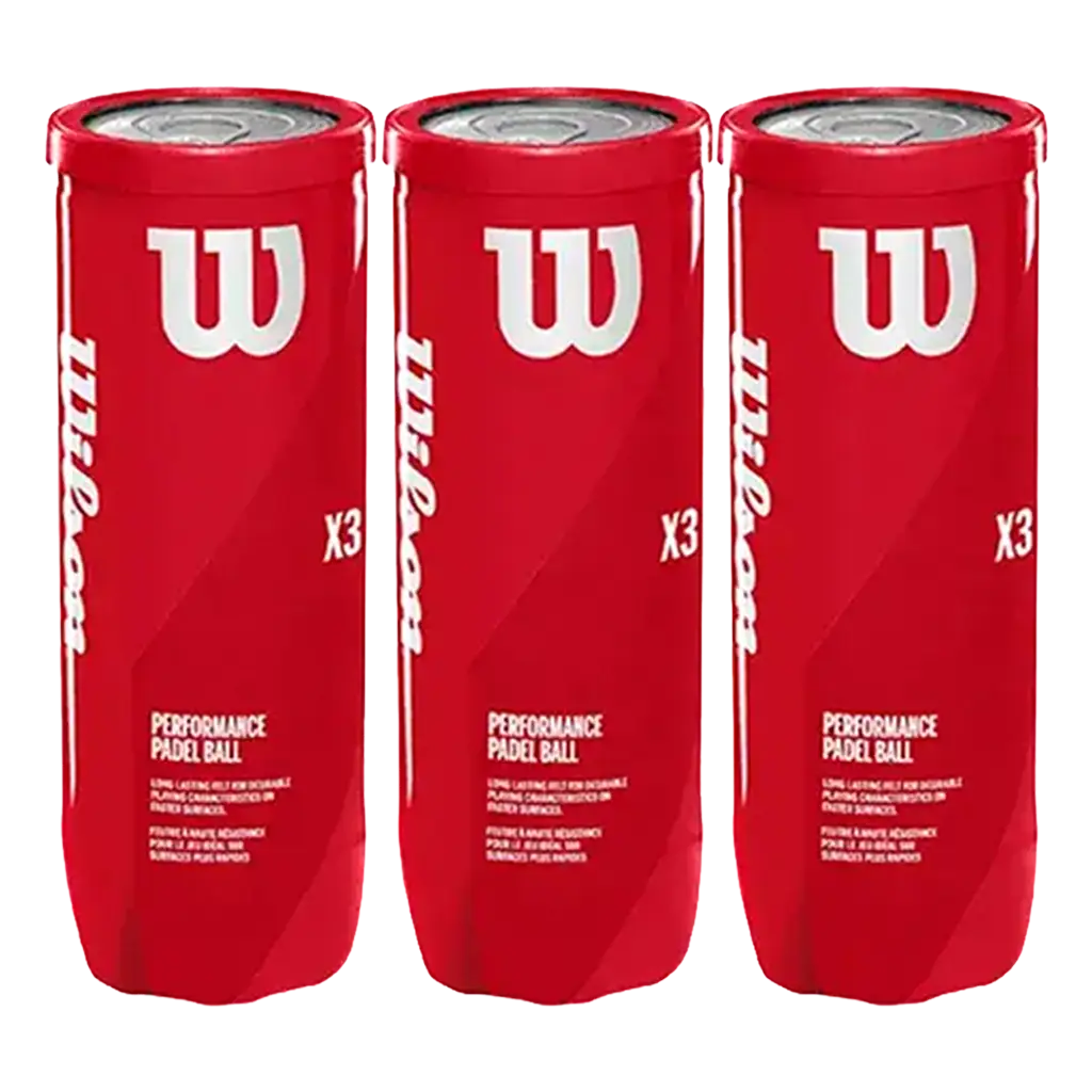 Pelotas Wilson Padel (Pack x3)