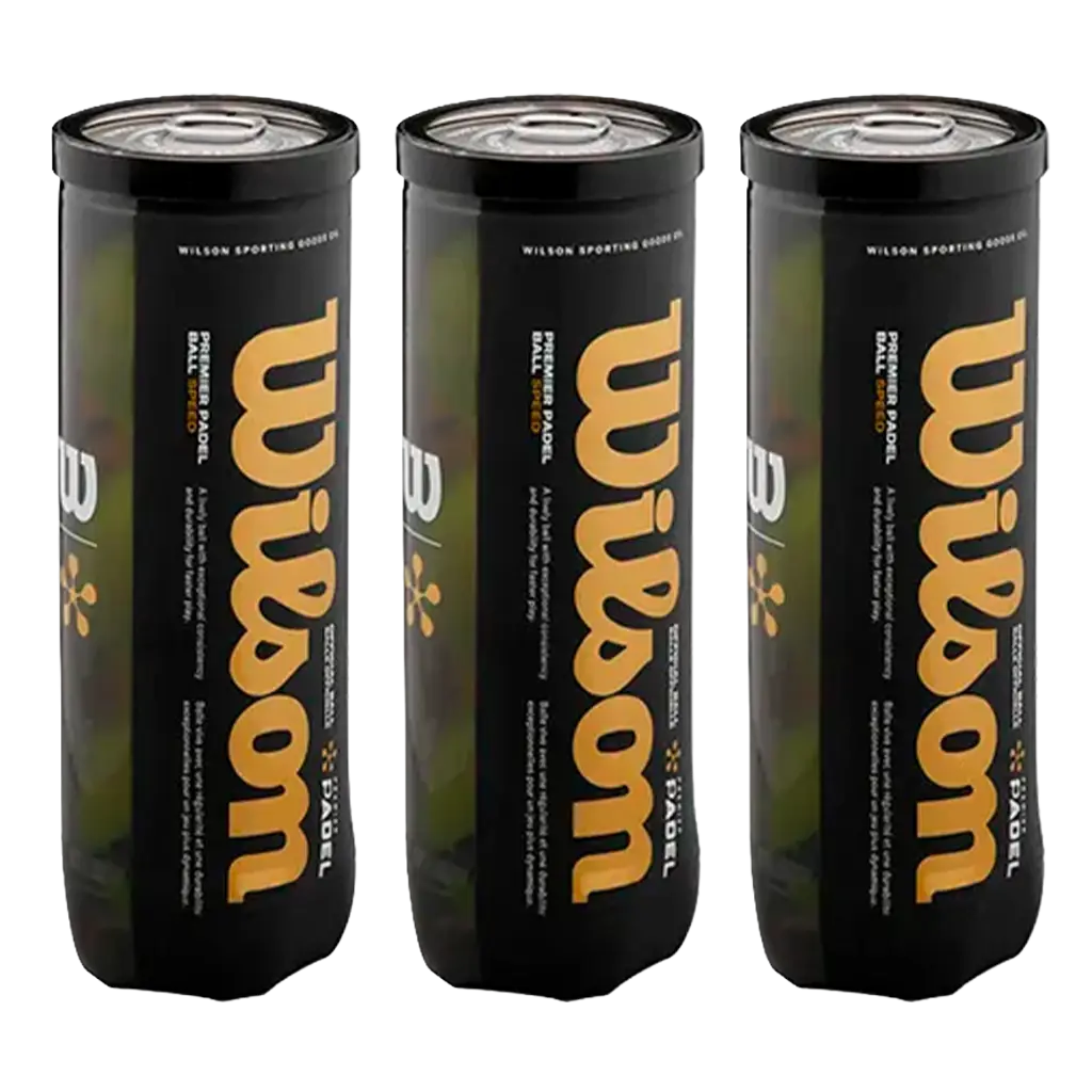 Pelotas Wilson Padel Premier (Pack x3)

