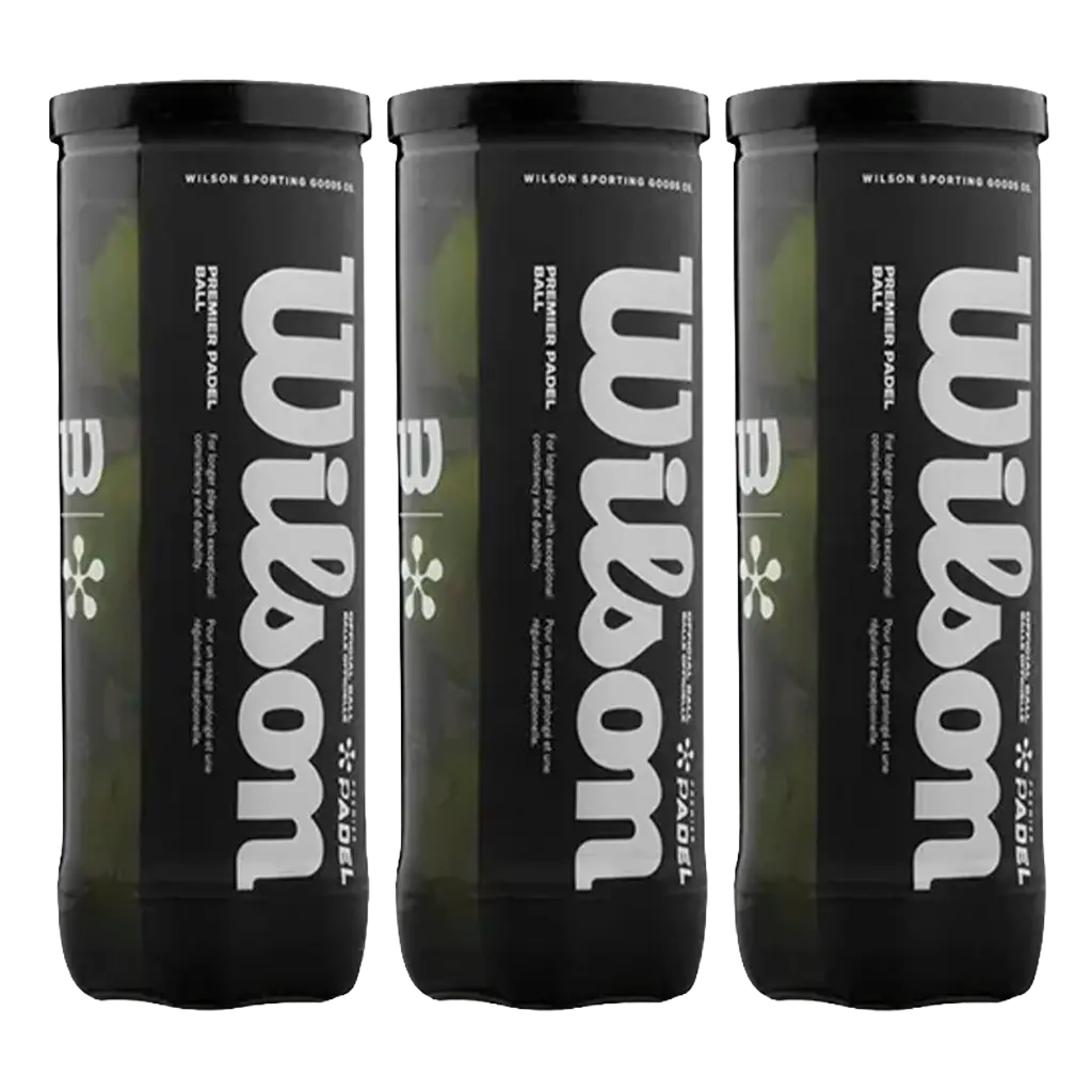 Pelotas Wilson Padel Premier (Pack x3)